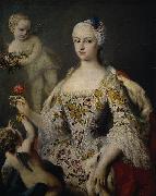 Jacopo Amigoni Portrait of the Infanta Maria Antonia Fernanda painting
